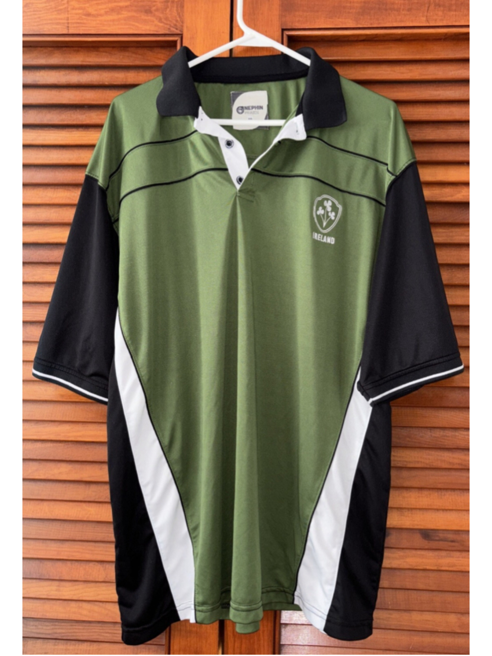 Nephin Peak Ireland Green Polo Golf Shirt Men's Size XXL